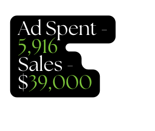 Ad Spent 5 916 Sales 39 000